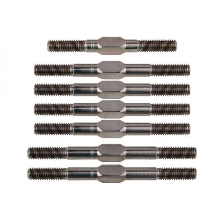 Team Associated RC10B74.2 FT Titanium Turnbuckle Set, 3.5mm AE92361