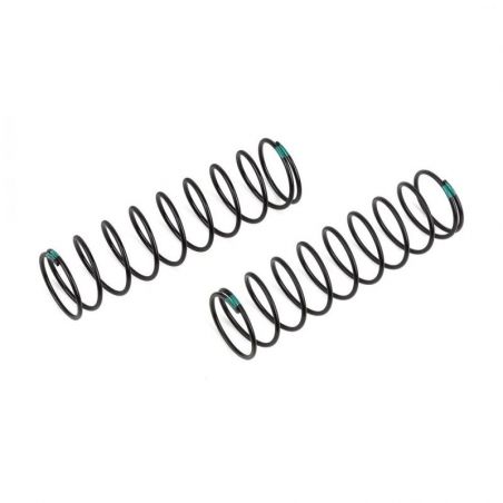 Team Associated 16mm Rear Springs, green 3.60 lb/in, L83, 10.0T, 1.5D AE81663