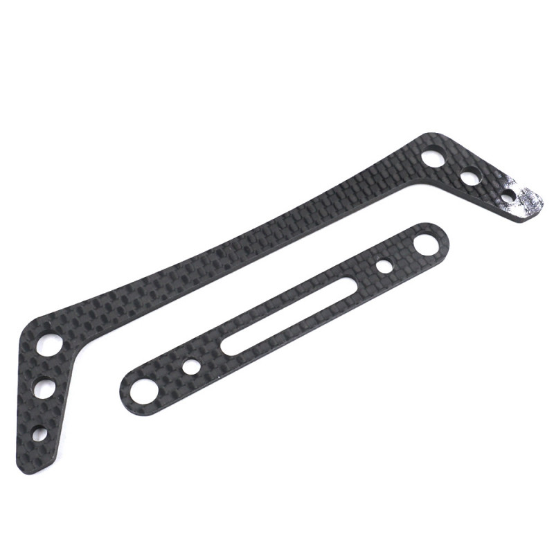 Graphite Body Post Stiffener Front and Rear For Execute Series Touring