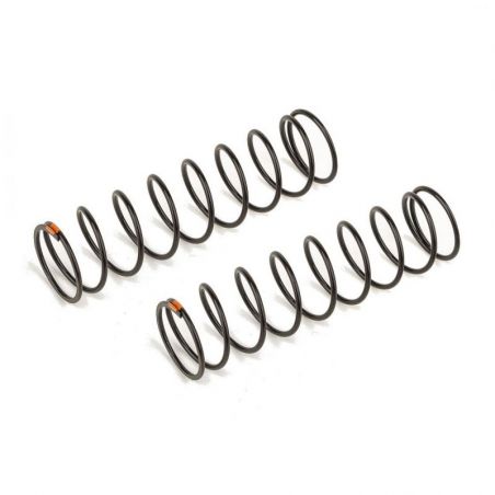 Team Associated Rear Springs V2, orange, 4.9 lb/in, L86, 9.5T, 1.6D AE81238