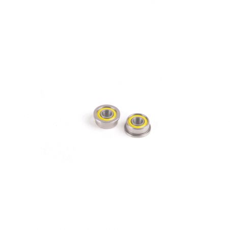 Ball Bearing-1/8x5/16 Flanged Yellow -(pr) SCHUMACHER RC U4981