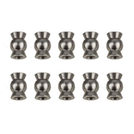 Team Associated Rival MT10 / Pro4 SC10 Pivot Balls, short neck AE25827