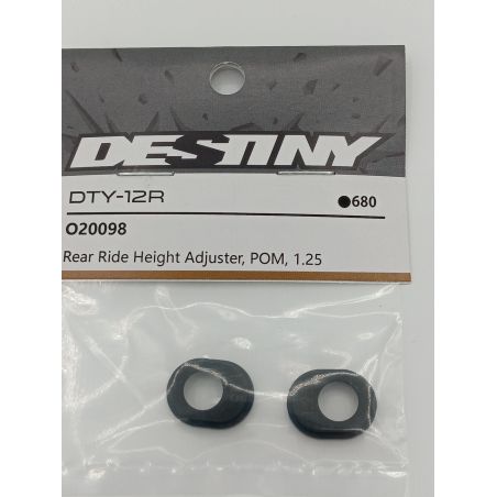 Destiny DTY-12 Rear Ride Height Adjuster, POM, 1.25 O20098