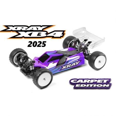 XRAY XB4C'25 - 4WD 1/10 ELECTRIC OFF-ROAD CAR - CARPET EDITION 360017