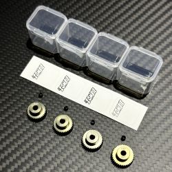 Zombie Pignon 64DP en aluminium anodisé dur, jeu de 4 avec étui