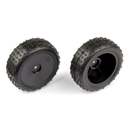 Team Associated Narrow Mini Pin Tires, mounted  AE21539