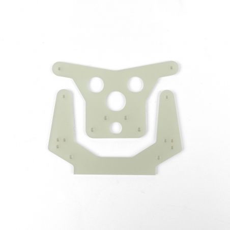 6645 Team Associated RC10 Shock Towers, front and rear
