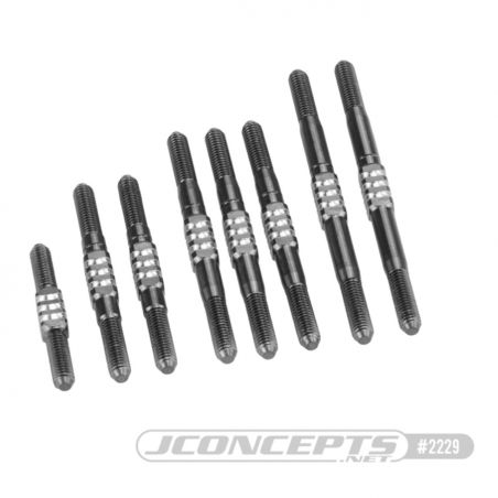 JConcepts RC10 Worlds Fin Titanium Turnbuckle Set 2229-2