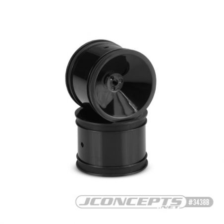 JConcepts Mono 1.7" RC10 rear wheel, Black 3438B
