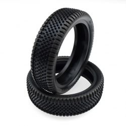 RUDDOG Front Ripper 2wd Front Tires (2pcs | Medium | Yellow) RP-0747-M
