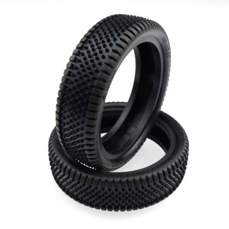 RUDDOG Front Ripper 2wd Front Tires (2pcs | Medium | Yellow) RP-0747-M