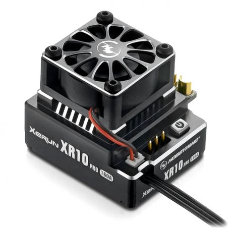 Hobbywing Xerun XR10 Pro Brushless ESC Black 160A, 2-3s LiPo HW30112600