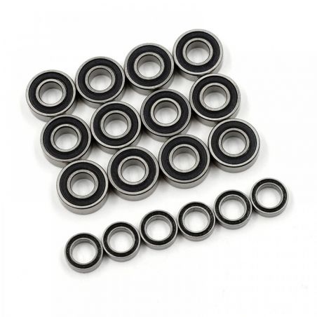 Tamiya M05 / M06 Steel Bearing Set (18pcs) Yeah Racing YBS-0031