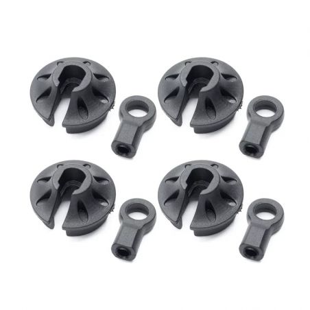 Maintiens ressorts - chappes amortisseurs HTR 13mm HOBBYTECH HTR-570010