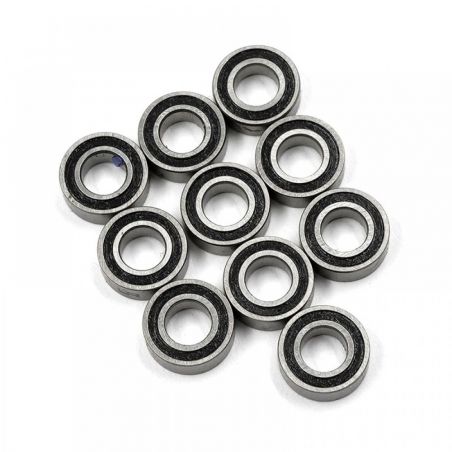 3/16x3/8x1/8 (inch) PTFE RC Ball Bearing 10pcs - YEAH RACING YB5007B/S10