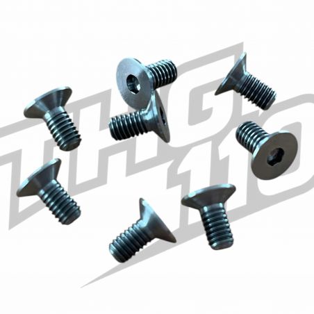 110° M3x6mm Titanium (Gr5) Countersunk Screw (8pcs)
