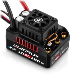 Hobbywing WP10BL120 G2 QuicRun - Variateur Brushless 120A 2–4S HW30107200