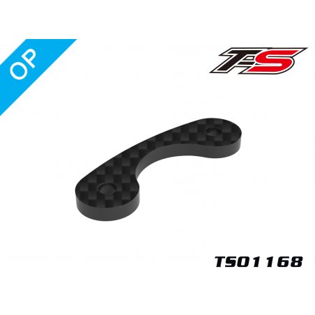 TS01168 GRAPHITE FRONT ARM BRACE 2.5MM - Team SAXO