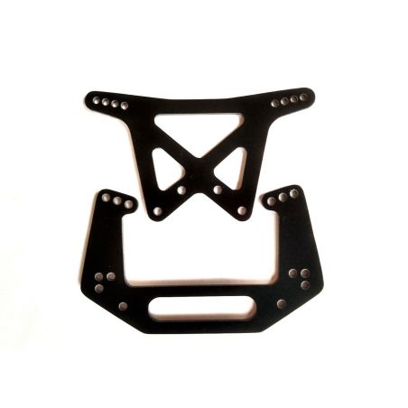 Team Associated RC10WC Front & Rear Shock Tower 6232