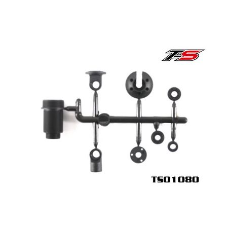 TS01080 shock absorber plastic component - Team Saxo