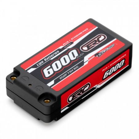 Sunpadow ERC 2S 7,6V 6000mAh 110C Hard 4mm Shorty Li-Po Battery SW256408