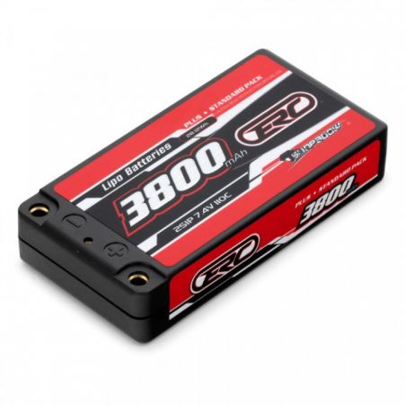 Sunpadow ERC 2S 7,4V 3800mAh 110C Hard 4mm Shorty Li-Po Battery SW256406
