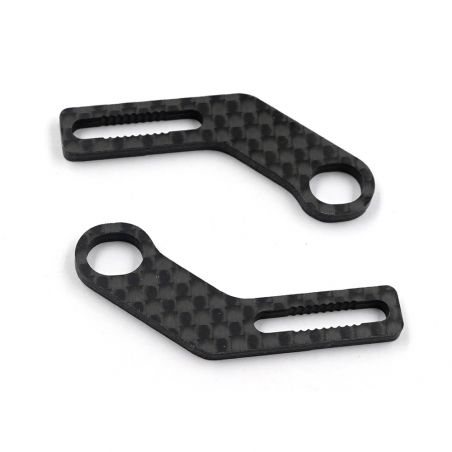 X-Square Plaques de Support de Carrosserie en Graphite (2 pcs) - Pour XQ11R / XQ3S / MI9  X2-00133