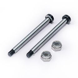Koswork - Axe avant intérieur RC10 43mm durci avec écrous (2 pcs) - KOS04191-12