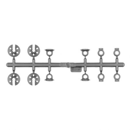 Team Associated RC10TC8 Shock Ball Ends And Spring Cups 32076
