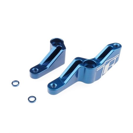 Revolution Design Pro2 | RB10 Aluminium Bellcrank Set Blue (Fits Team Associated Pro2 | RB10) RDRP0631-BLU