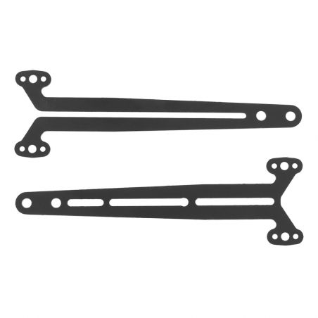 Team Associated RC10TC8 FT G10 Top Deck Set, 2mm 32086