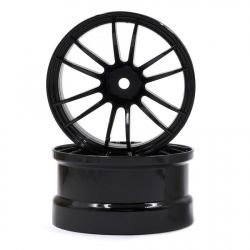 Reve D Competition Drift Wheel "UL12" Black (Offset 8mm, 2pcs) RW-UL12K8