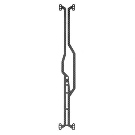 Team Associated RC10TC8 FT Carbon Fiber One-Piece Top Deck, 2.5mm 32085