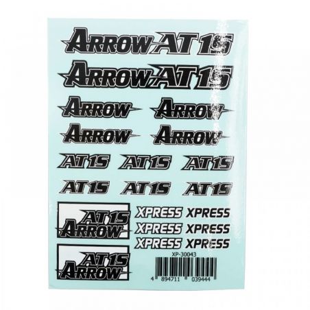 Arrow AT1S Logo Sticker Decal A6 148x105mm XP-30043