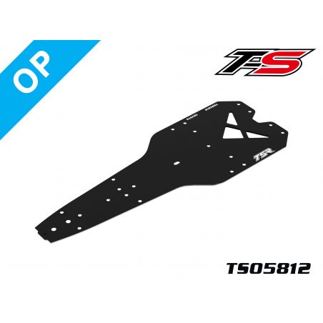 TS05812 F1-180-V4 Aluminum Main Chassis 2.0mm - Team Saxo