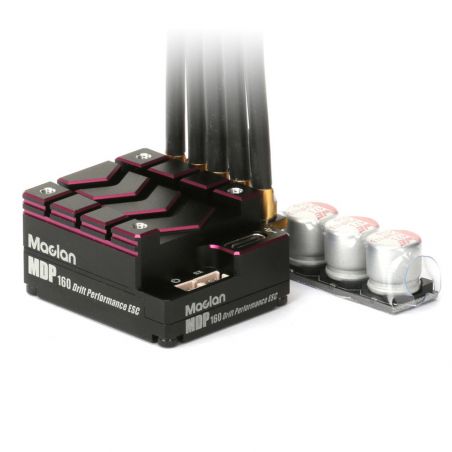 Maclan MDP 160 Drift Performance ESC (Black/Purple) MCL2019