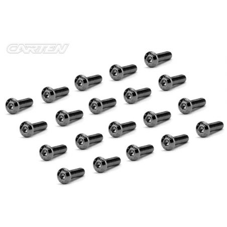M3x12 CARTEN Screw Set 12.9- BH (Black Nickel Coating) (20)