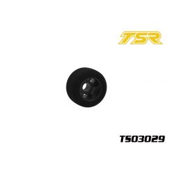 TS03029 Pre-glued Front Foam Tyres,35 Shore - GK-200 Team Saxo