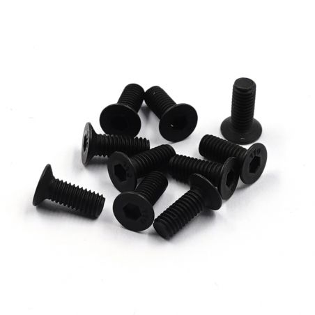 FM3x8mm Hex Screw Flat Head 110° (10) XPRESS RC XP-40288