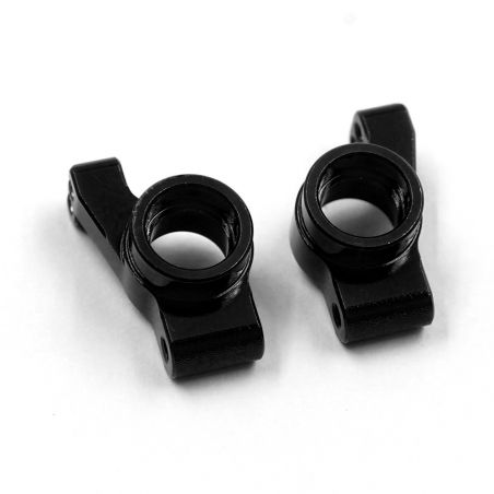 Yeah Racing - Aluminum Rear C Hub Set For Losi 1/24 Micro-B 2WD Buggy / 1/28 Micro-T TruckLSMB-003BK