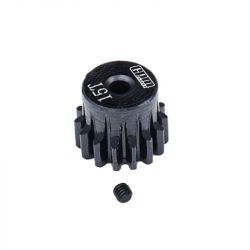 STEEL PINION GEAR 15T 0.5mm 2mm shaft FOR LOSI 1/24 MICRO-B / 1/28 MICRO-T LMB015TS