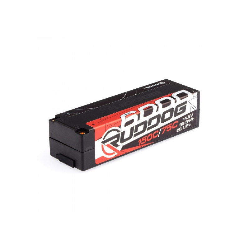 RUDDOG Racing 6000mAh 150C/75C 14.8V LCG 1/8 Pack LiPo Battery