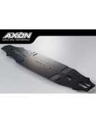 AXON Feuille de protection de châssis transparente de 0,1 mm d'épaisseur pour batterie - AC-BS-001