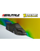 Xtreme 0.7mm1/10 Brutale Clear Body (190mm) - XTMTB0418-ETS