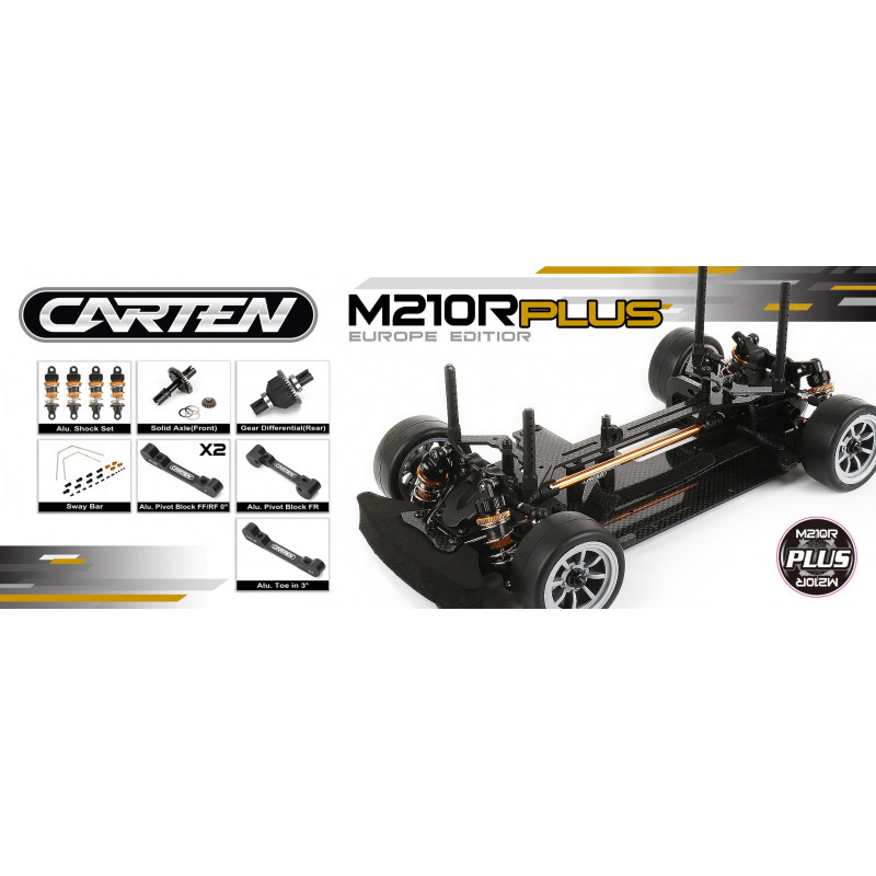 CARTEN M210R Plus 1/10 M-Chassis Kit - NBA106