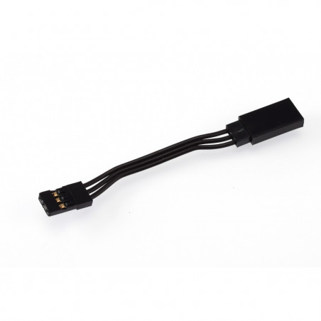 RUDDOG RX Extension Black 50mm with JR Plug  RP-0206