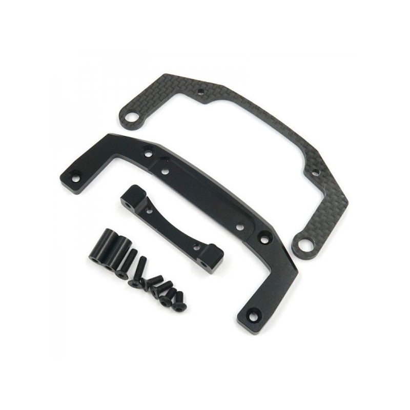 X-Square X2-0021 - Alu and Graphite Front Bumper Set - for FT1 / FT1S
