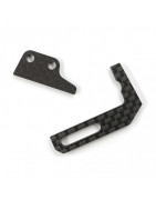 XP-10877 / FRONT GRAPHITE BATTERY STOPPER PLATE FOR ARROW AT1