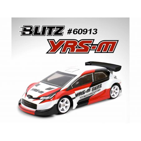BLITZ YRS-M 1/10 225mm M-Chassis Body Shell 0,7mm - BL6091307