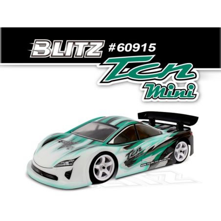 BLITZ TCN 1/10 210-225mm M-Chassis Body Shell 0,7mm - BL6091507